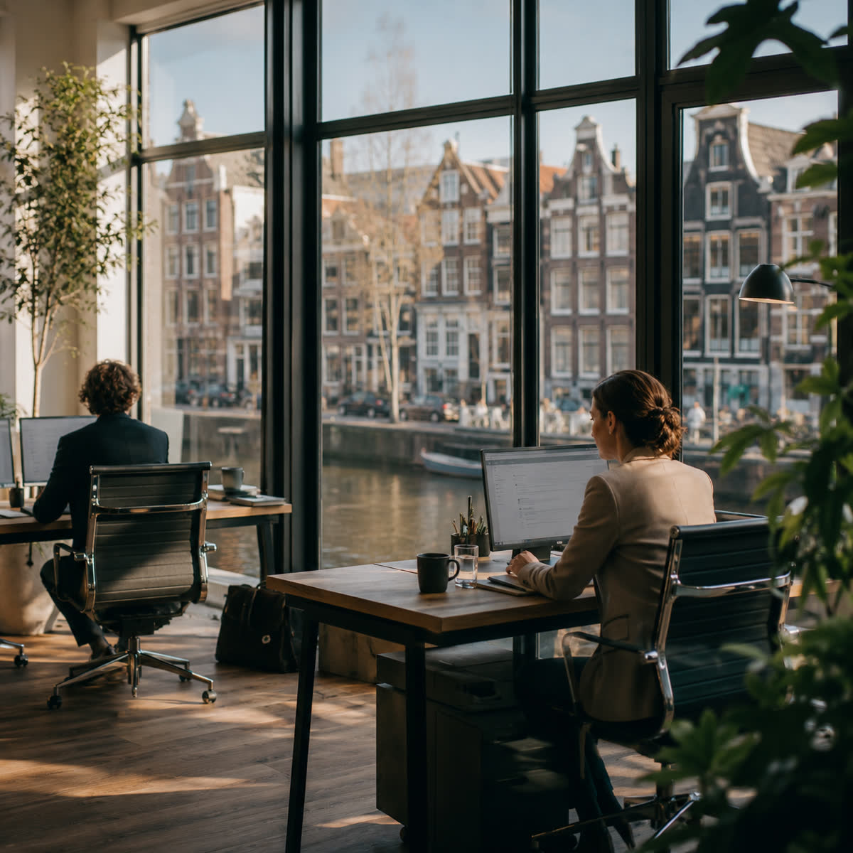 The HRhelp office, where the case management team is based